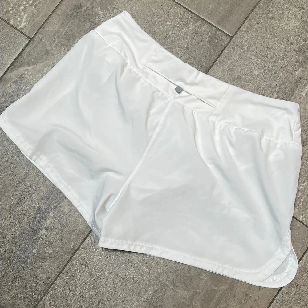 Nike Dr-fit Women's White Athletic Shorts